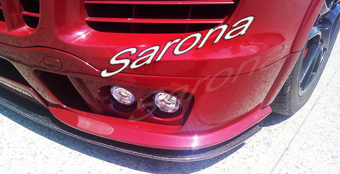Custom Porsche Cayenne  SUV/SAV/Crossover Front Lip/Splitter (2007 - 2012) - $890.00 (Part #PR-013-FA)